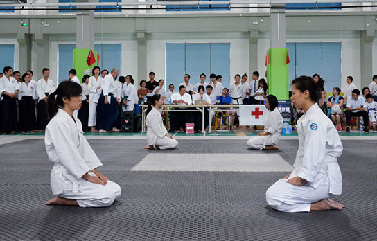 武博会空手道演武比赛