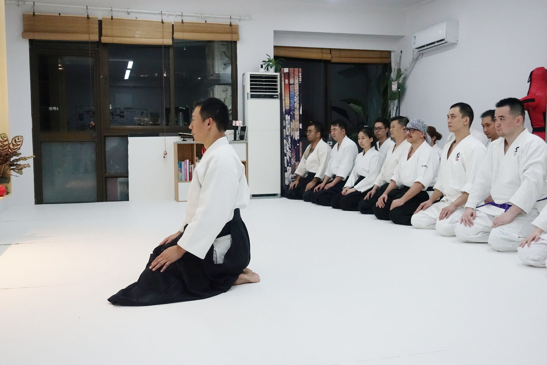 申道场学员合影